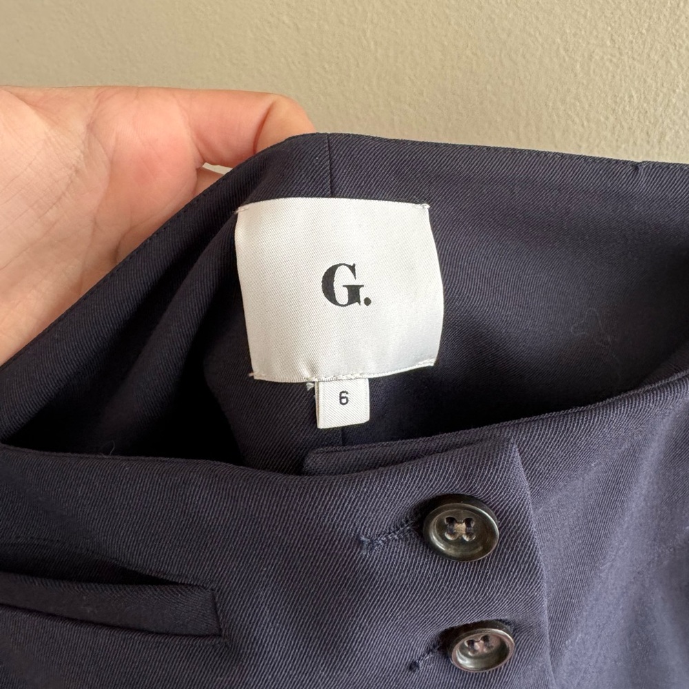 NWOT G. Label by Goop Carter military pants blue 6 - Picture 5 of 7